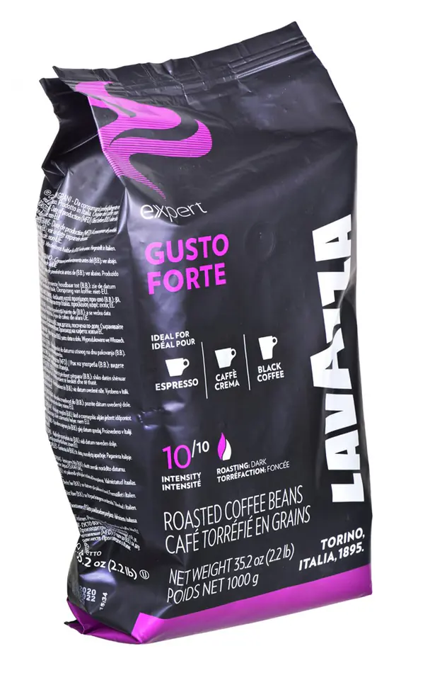 ⁨LAVAZZA 1KG GUSTO FORTE EXPERT Z/6⁩ w sklepie Wasserman.eu