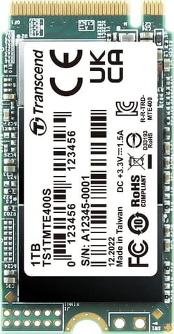 ⁨Dysk SSD TRANSCEND TS1TMTE400S (M.2 2242″ /1 TB )⁩ w sklepie Wasserman.eu