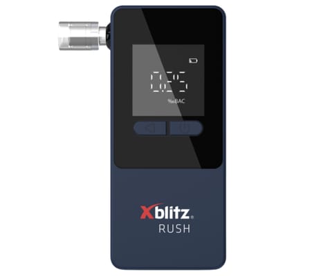 ⁨Xblitz Rush electrochemical breathalyzer⁩ at Wasserman.eu