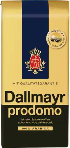 ⁨Coffee Beans Dallmayr Prodomo 500 g⁩ at Wasserman.eu