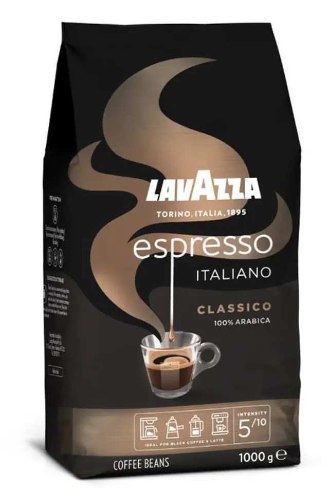 ⁨Lavazza Espresso Italiano Clasico kawa ziarnista 1000g⁩ w sklepie Wasserman.eu