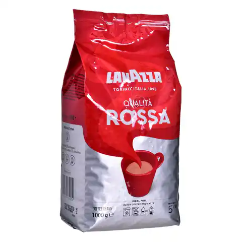 ⁨Lavazza Qualita Rossa kawa ziarnista 1000g⁩ w sklepie Wasserman.eu