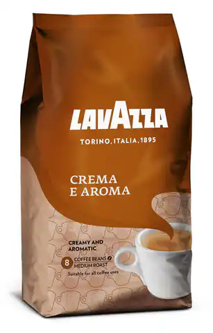 ⁨Lavazza Crema e Aroma coffee beans 1000g⁩ at Wasserman.eu