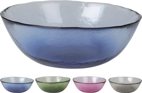 ⁨MISKA 15CM szklana 4 KOLORY TYPU⁩ w sklepie Wasserman.eu