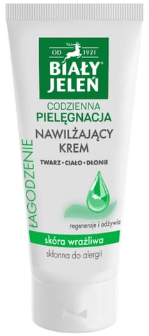 ⁨BIAŁY JELEŃ Nawilżający krem do ciała - łagodzenie 200 ml⁩ w sklepie Wasserman.eu