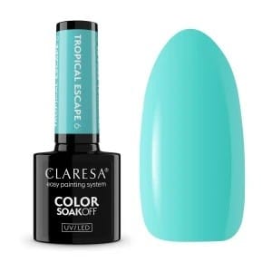 ⁨CLARESA Lakier hybrydowy Tropical Escape 6 - 5 g⁩ w sklepie Wasserman.eu