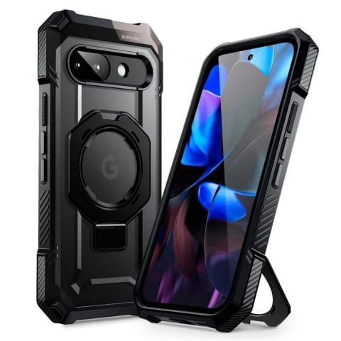 ⁨Etui Supcase UB Grip Mag MagSafe Google Pixel 9a Black⁩ w sklepie Wasserman.eu
