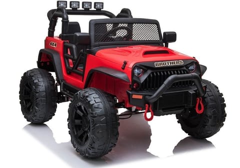 ⁨Auto na akumulator Jeep JC666 Czerwony⁩ w sklepie Wasserman.eu