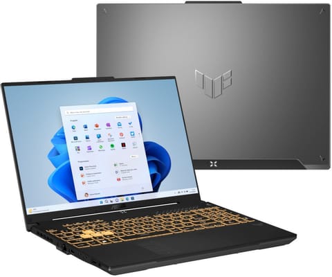 ⁨Notebook ASUS TUF Gaming F16 (16"/RTX4050/16GB/SSD512GB/W11H/Czarno szary)⁩ w sklepie Wasserman.eu