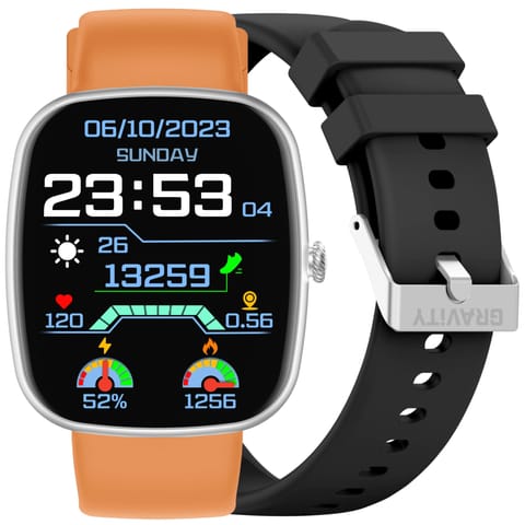 ⁨SMARTWATCH UNISEX GRAVITY GT18-4 - ROZMOWY BLUETOOTH, DODATKOWY PASEK (sg036d)⁩ w sklepie Wasserman.eu