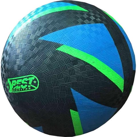 ⁨PIŁKA NOŻNA DO GRY BOSO GLOW IN DARK BEST SPORTING ZIELONA⁩ w sklepie Wasserman.eu