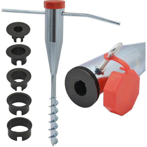 ⁨BAZA MOCOWANIE DO PARASOLA 25-55MM METALOWA WKRĘCANA REDCLIFFS⁩ w sklepie Wasserman.eu