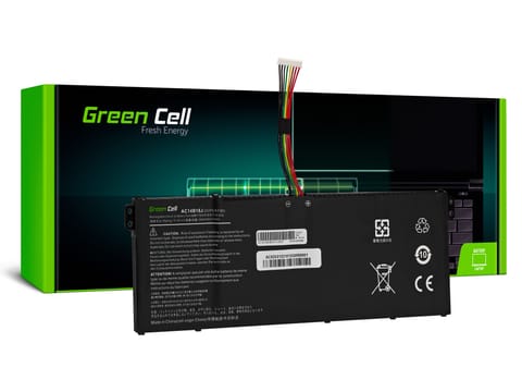 ⁨Green Cell AC14B13J AC14B18J bateria do Acer Aspire 3 A315-23 A315-55G ES1-111M ES1-331 ES1-531 ES1-533 ES1-571⁩ w sklepie Wasserman.eu