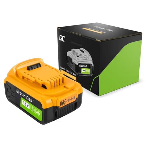 Green Cell bateria do DeWalt XR 18V 5Ah bateria zapasowa do DCB182 w sklepie Wasserman.eu