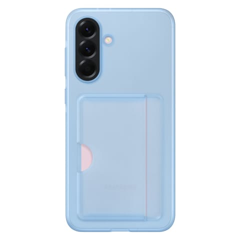 ⁨Etui Samsung Card Slot Case z kieszenią na karty na Samsung Galaxy A56 5G - niebieskie⁩ w sklepie Wasserman.eu