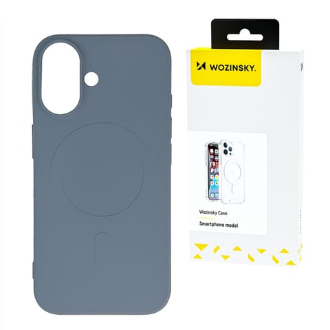 ⁨Etui pokrowiec na Samsung Galaxy S24 FE Liquid Silicone Case MagSafe - szare⁩ w sklepie Wasserman.eu