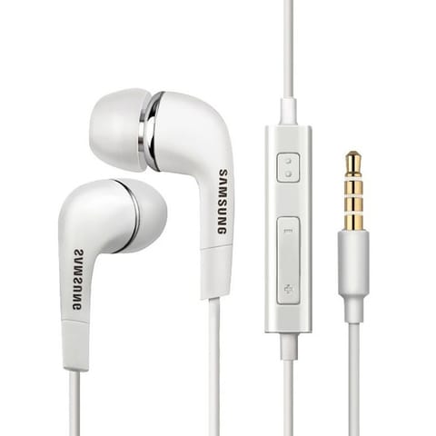 ⁨Słuchawki przewodowe mini jack 3.5mm Stereo Hi-Fi Samsung - białe⁩ w sklepie Wasserman.eu