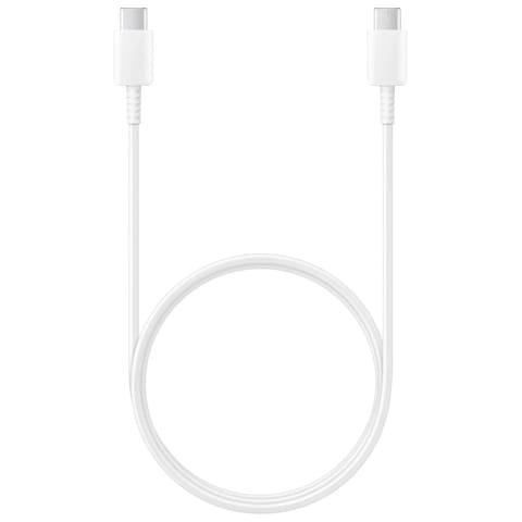 ⁨Kabel przewód Samsung USB-C 3A 1m - biały⁩ w sklepie Wasserman.eu