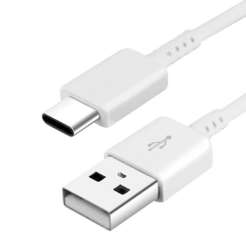 ⁨Kabel przewód Samsung USB-A - USB-C 0.8m - biały⁩ w sklepie Wasserman.eu