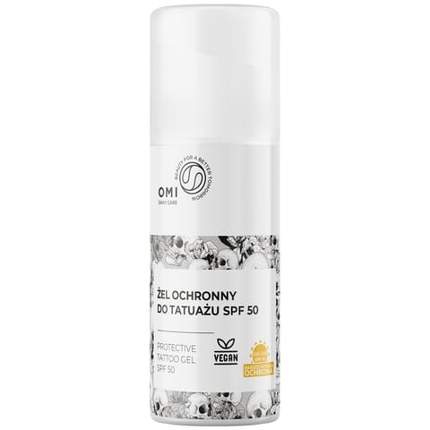 ⁨OMI Daily Care Żel ochronny do tatuażu SPF 50 50 ml⁩ w sklepie Wasserman.eu