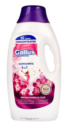 ⁨GALLUS PROFESSIONAL Żel do prania 4w1 (55 prań) - Color 1.98 L⁩ w sklepie Wasserman.eu