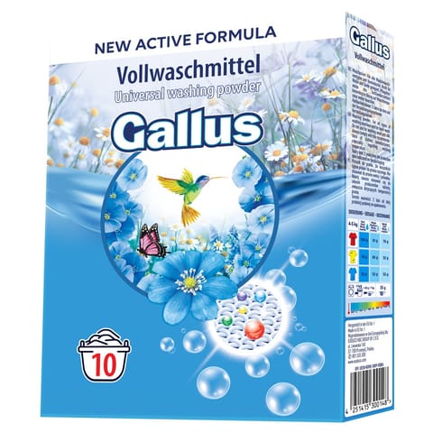 ⁨GALLUS Proszek do prania (10 prań) - Universal 650 g⁩ w sklepie Wasserman.eu