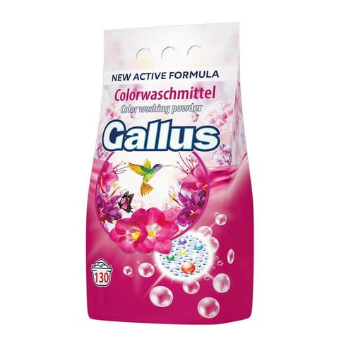 ⁨GALLUS Proszek do prania (130 prań) - Color 8.45 kg⁩ w sklepie Wasserman.eu