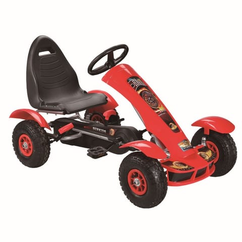 ⁨Gokart Na Pedały F618 Czerwony⁩ w sklepie Wasserman.eu