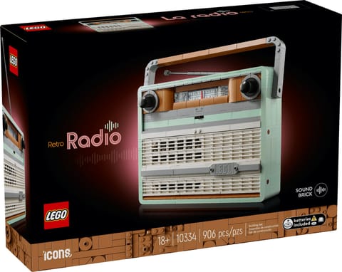 ⁨LEGO ICONS - Radio w stylu retro 10334⁩ w sklepie Wasserman.eu