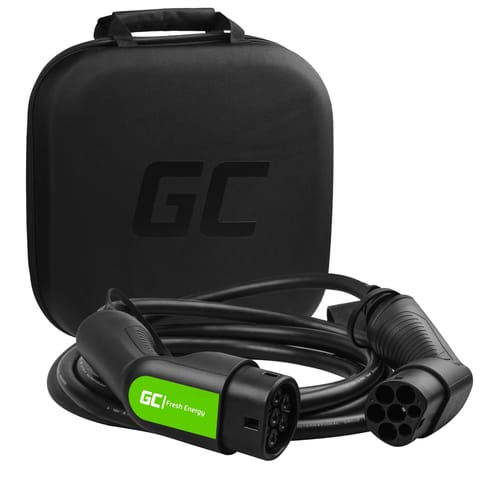 ⁨Kabel Green Cell GC Type 2 22kW 16.4 ft do ładowania EV Tesla Leaf Ioniq Kona E-tron Zoe⁩ w sklepie Wasserman.eu