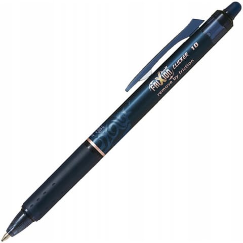 ⁨Wymazywalne pióro kulkowe FRIXION CLICKER 1.0 granatowy BLRT-FR10-BB⁩ w sklepie Wasserman.eu
