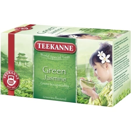 ⁨Herbata TEEKANNE zielona (20 kopert x 1,75g) GREEN TEA JAŚMIN⁩ w sklepie Wasserman.eu