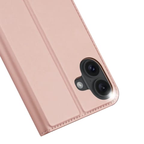 ⁨Etui Ochronne do iPhone 16 Dux Ducis Skin Pro Różowe z Klapką⁩ w sklepie Wasserman.eu