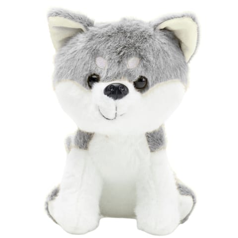 ⁨Pluszowa Maskotka Przytulanka Wilk Biało Szary 20cm⁩ w sklepie Wasserman.eu