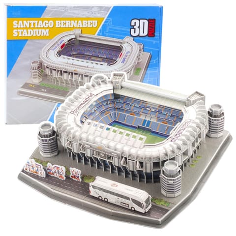 ⁨Puzzle 3D Stadion Piłkarski Santaigo Bernabeu Real Madryt 101el⁩ w sklepie Wasserman.eu