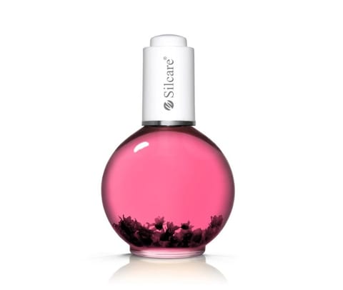 ⁨SILCARE The Garden of Colour Oliwka do paznokci i skórek z kwiatkami Raspberry Light Pink 75 ml⁩ w sklepie Wasserman.eu