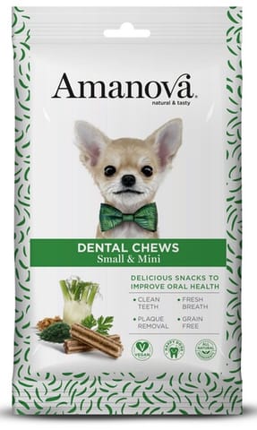 ⁨Amanova Dog Dental Chews Small & Mini 110g⁩ w sklepie Wasserman.eu