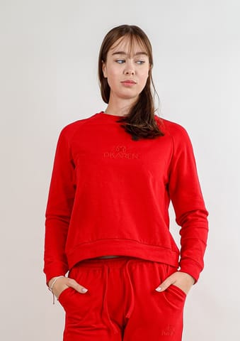 ⁨Bluza Wenezja H1 CZERWONY BAWEŁNA (kolor czerwony, rozmiar XS)⁩ w sklepie Wasserman.eu
