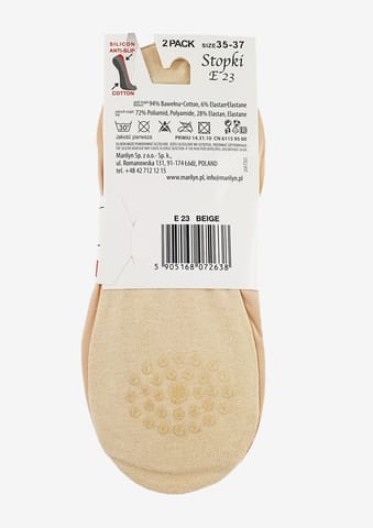 ⁨STOPKI MARILYN E23 (kolor Beige, rozmiar 38-41)⁩ w sklepie Wasserman.eu
