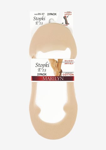 ⁨STOPKI MARILYN DAMSKIE E23 2PACK (kolor black, rozmiar 38-41)⁩ w sklepie Wasserman.eu