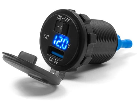 ⁨Motocyklowa ładowarka USB 12-24V eXtreme MUS13⁩ w sklepie Wasserman.eu