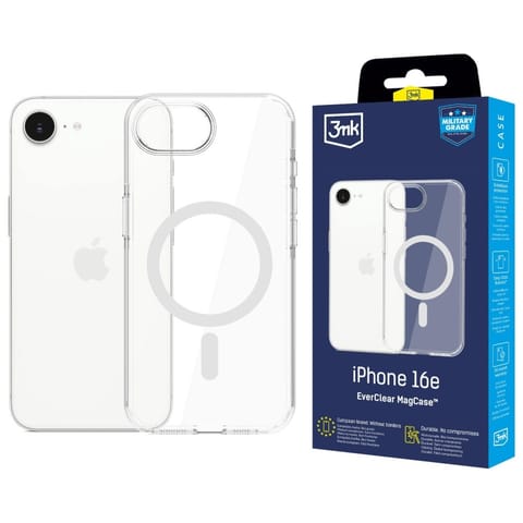 ⁨Etui 3MK EverClear MagCase do Apple      iPhone 16e⁩ w sklepie Wasserman.eu