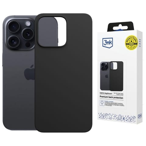 Etui 3MK Hardy MagSilicone do Apple iPhone 13 Pro Max czarny w sklepie Wasserman.eu