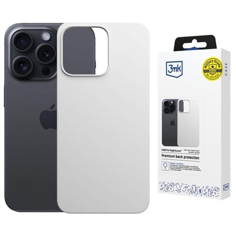 Etui 3MK Hardy MagSilicone do Apple iPhone 13 Pro Max srebrny w sklepie Wasserman.eu