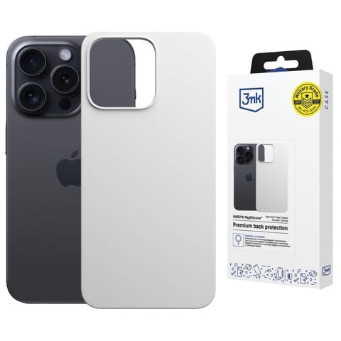 Etui 3MK Hardy MagSilicone do Apple iPhone 14 Pro biały w sklepie Wasserman.eu