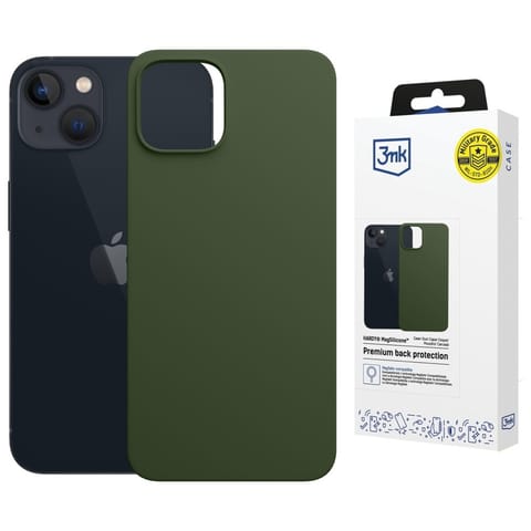 Etui 3MK Hardy MagSilicone do Apple iPhone 15 ciemnozielony w sklepie Wasserman.eu