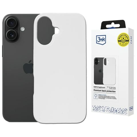 Etui 3MK Hardy MagSilicone do Apple iPhone 16 biały w sklepie Wasserman.eu