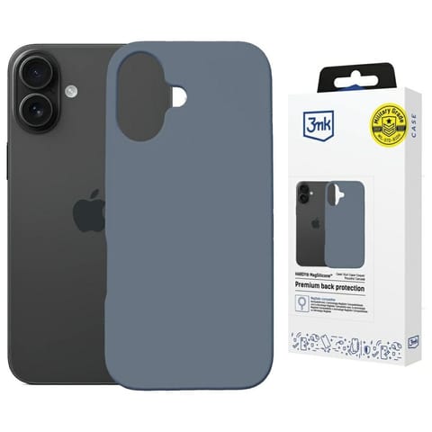 Etui 3MK Hardy MagSilicone do Apple iPhone 16 ultramarine w sklepie Wasserman.eu