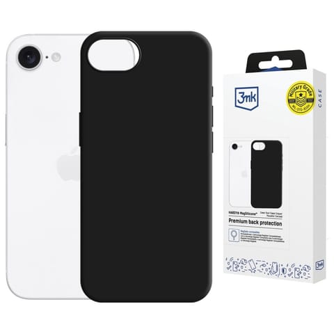 Etui 3MK Hardy MagSilicone do Apple iPhone 16e czarny w sklepie Wasserman.eu