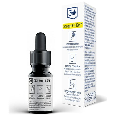 ⁨Folia żelowa 3MK ScreenFit Gel⁩ w sklepie Wasserman.eu